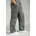 High Quality Leisure Cotton Multi-Pocket XL-6XL Plus Size Boy's Jogger Pants